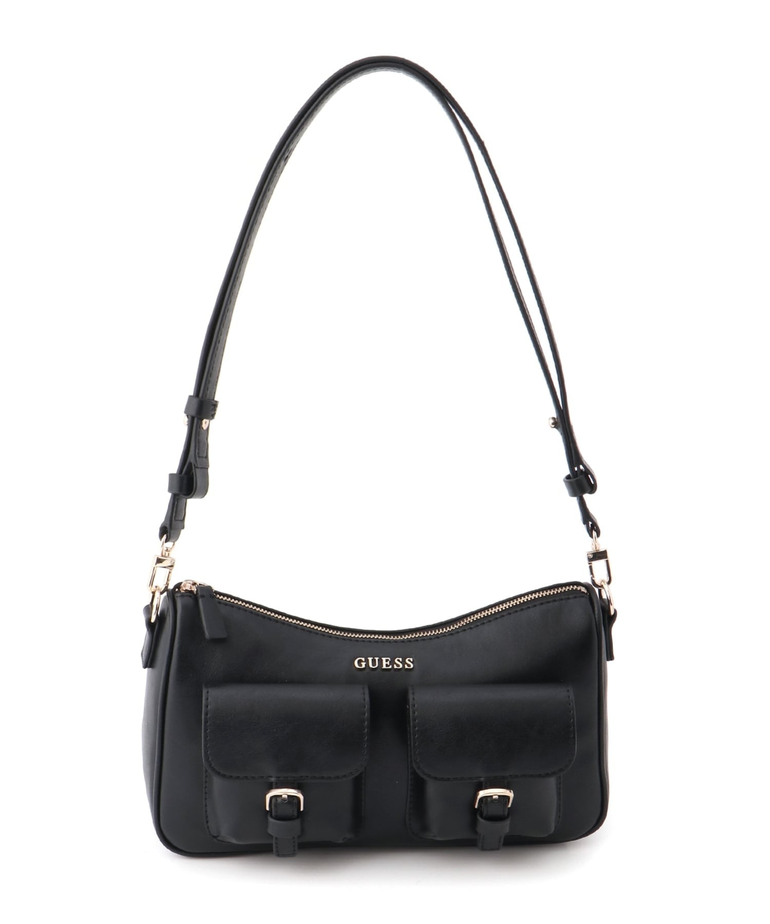 GUESS/(W)KASSIE Shoulder Bag ショルダーバッグ ハンドバッグ ゲス バッグ ショルダーバッグ ブラック