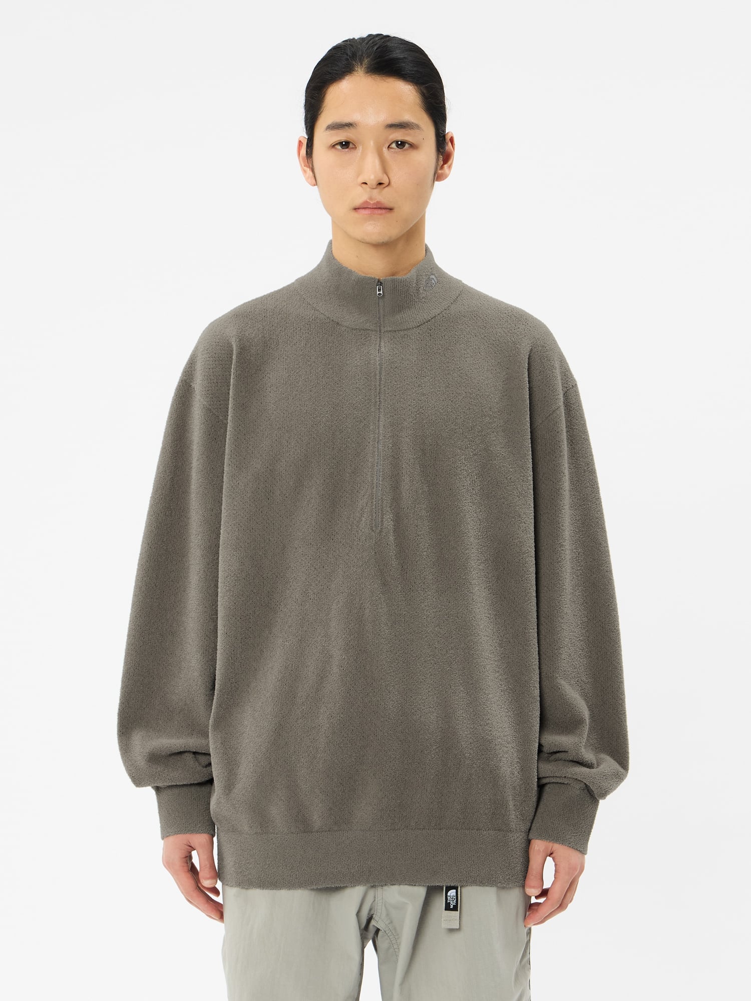 【SALE／30%OFF】THE NORTH FACE 【公式】バーサエアリーハーフジップニット(ユニセックス) ザ・ノース・フェイス トップス スウェット・トレーナー ホワイト【送料無料】