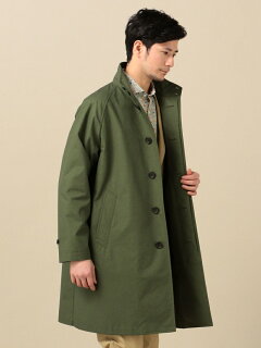 Stand Collar Coat 114-10-0053: Olive