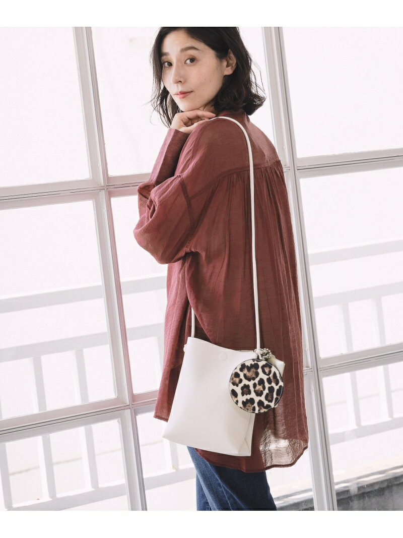 【SALE／40%OFF】LEPSIM 【驚くほど、かるーーーい】2Pポーチミニショルダー レプシィム バッグ ショルダーバッグ ベージュ ブラウン ブラックのサムネイル