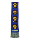 A BATHING APE BABY MILO KNIT SCARF K ア ベイシング エイプ ファッション雑貨 マフラー・ストール・ネックウォーマー ブルー...