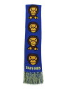 A BATHING APE BABY MILO KNIT SCARF K ア ベイシング エイプ ファッション雑貨 マフラー ストール ネックウォーマー ブルー ピンク イエロー【送料無料】