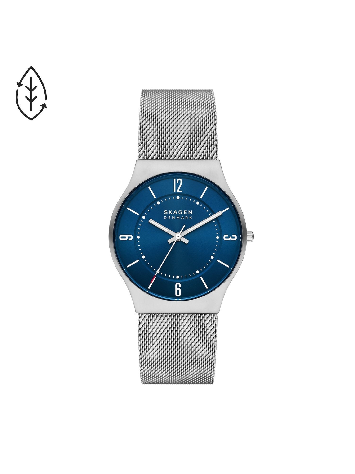 スカーゲン ビジネス腕時計 メンズ SKAGEN SKAGEN/(M)GRENEN 3-HAND SKW6830 スカーゲン アクセサリー・腕時計 腕時計 シルバー【送料無料】
