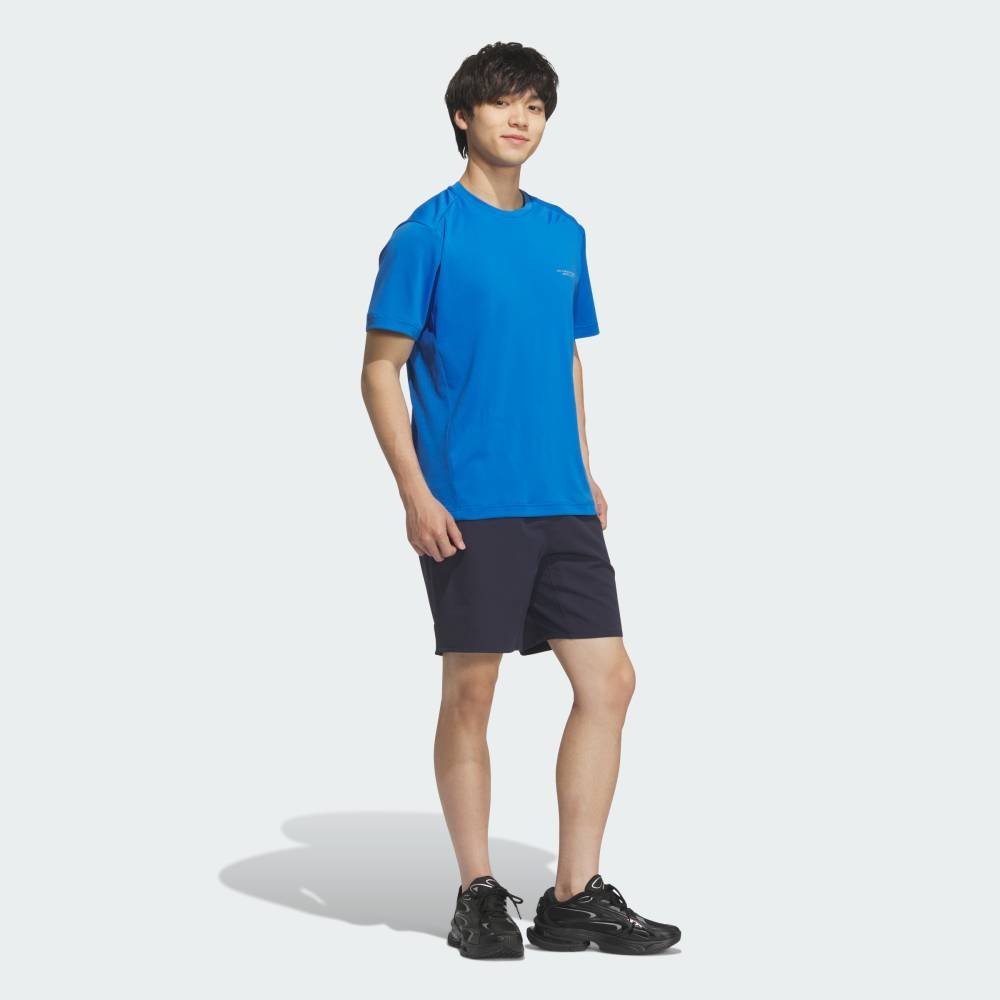 【SALE／20%OFF】adidas 【公式】アディダス adidas アディダスアダプテーション レギュラーフィット 半袖Tシャツ アディダス トップス カットソー・Tシャツ ブルー【送料無料】