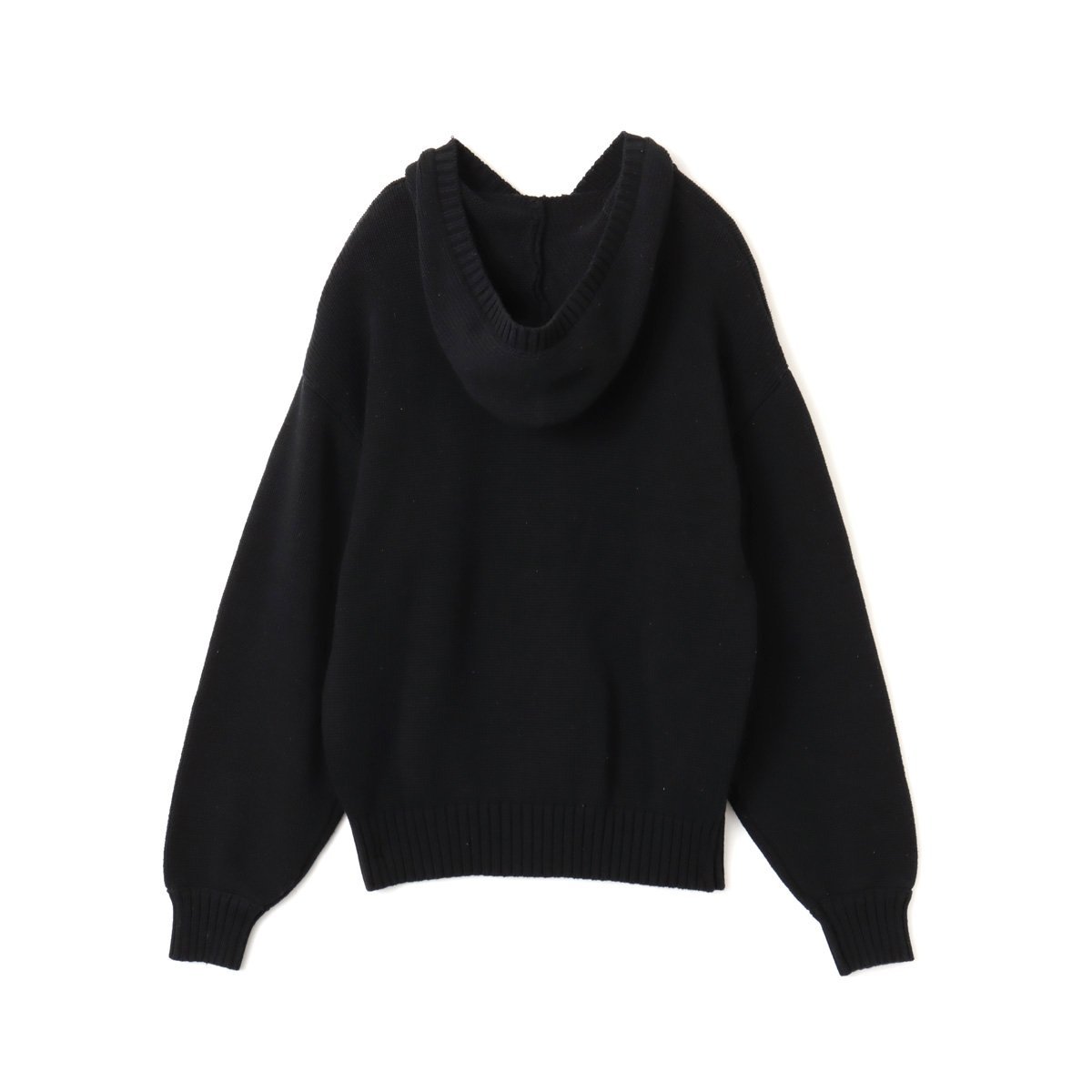 atmos pink atmos pink Big Logo Knit Hoodie BLACK アトモス トップス ニット ブラック