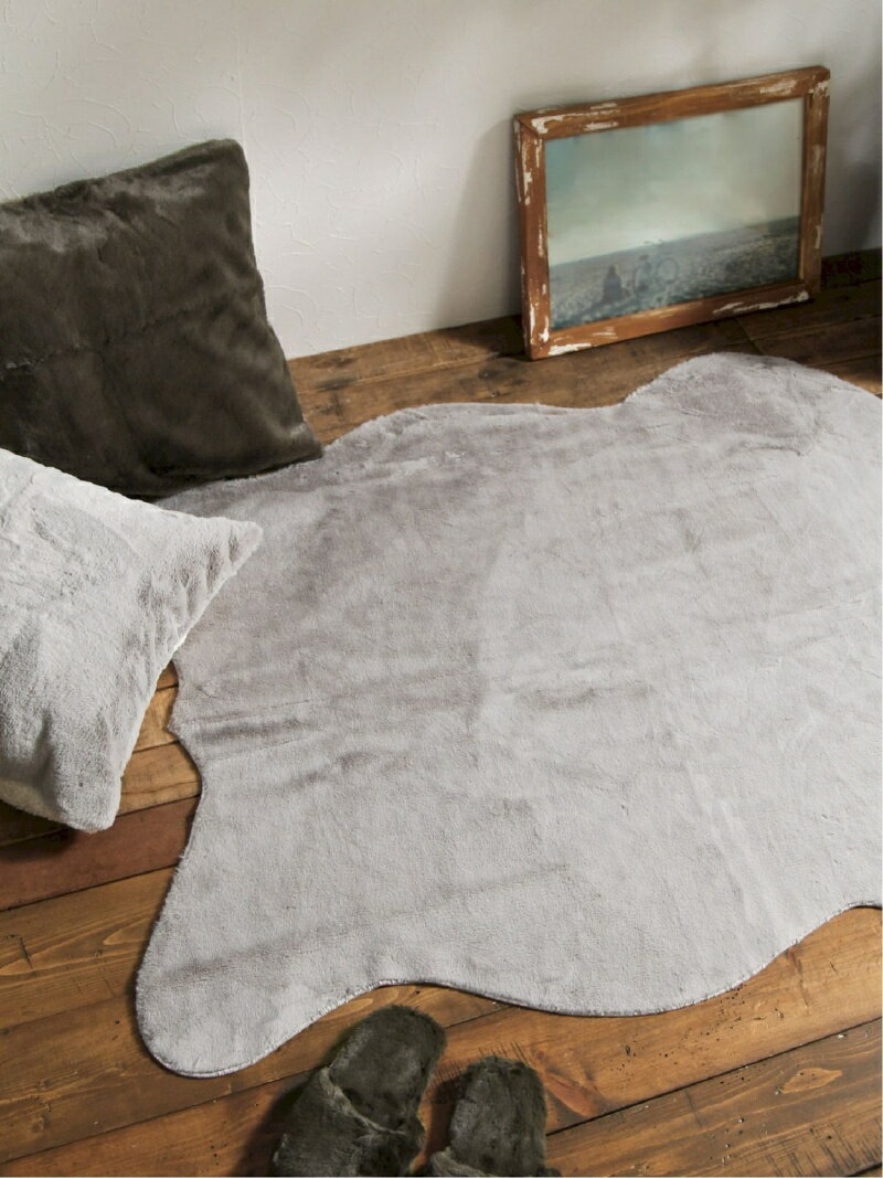 【SALE／20%OFF】BAYFLOW BFファーボア100*140 ベイフロー インテリア・生活雑貨 その他のインテリア・生活雑貨 グレーのサムネイル