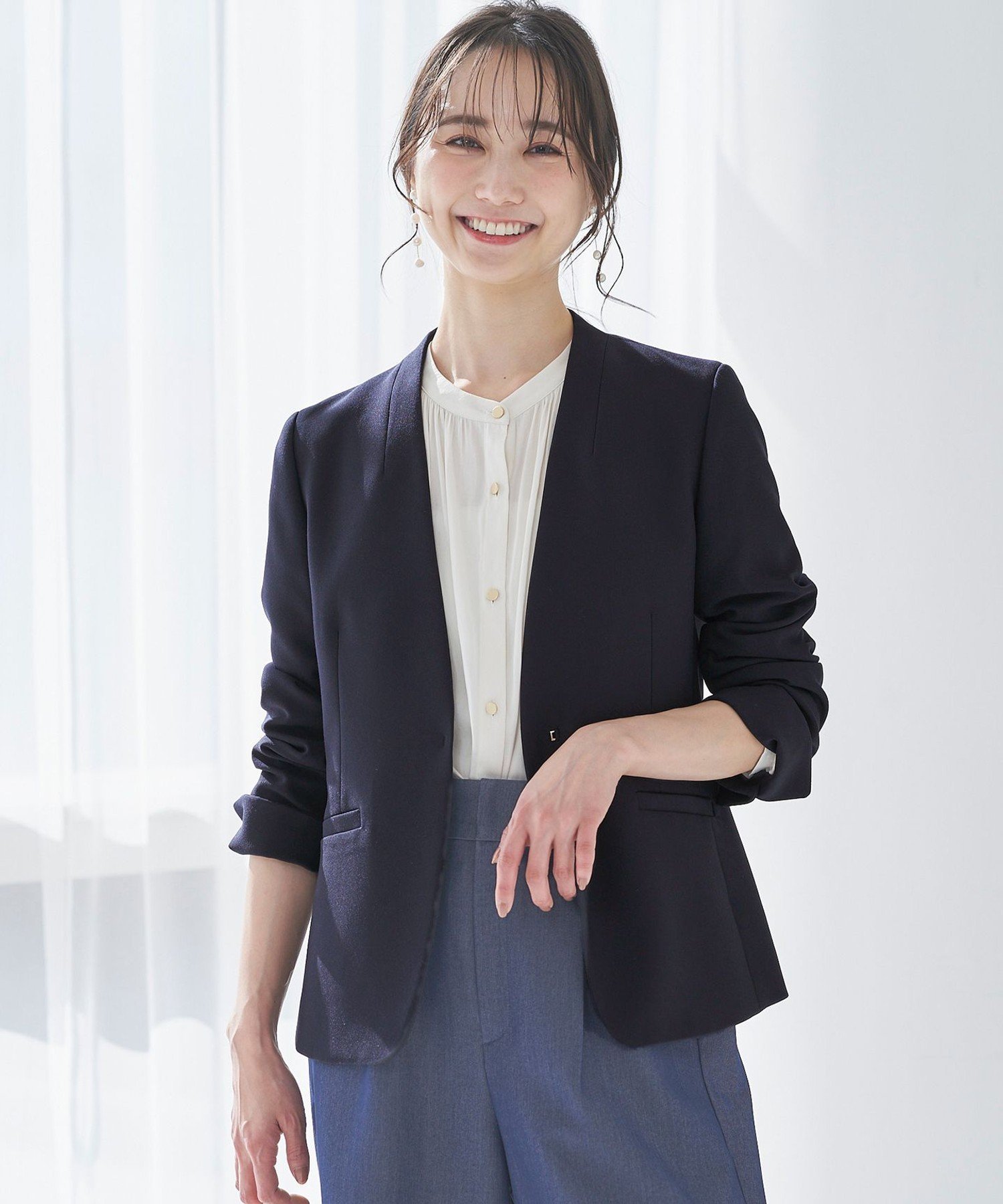 未使用美品 anySiS ブラック ノーカラー ジャケットM パンツM 楽天市場】any sis スーツの通販