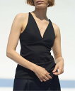 IENA 【EMILY WEEK * IENA】コットンスムース ブラキャミソール イエナ インナー・ルームウェア その他のインナー・ルームウェア カーキグリーン ブラック【送料無料】(4)
