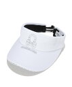 MARK & LONA Ever Wide Brim Visor | MEN and WOMEN マークアンドロナ 帽子 サンバイザー ピンク ホワイト ブラッ...