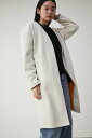 【SALE/60%OFF】AZUL BY MOUSSY DOUBLE FACE TOPPER CARDIGAN アズールバイマウジー トップス カーディガン ネ...