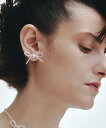 les bon bon les bon bon/(U)waltz crystal pierce BOB435 セットアップセブン アクセサリー・腕時計 ピアス ホワイト【送料無料】