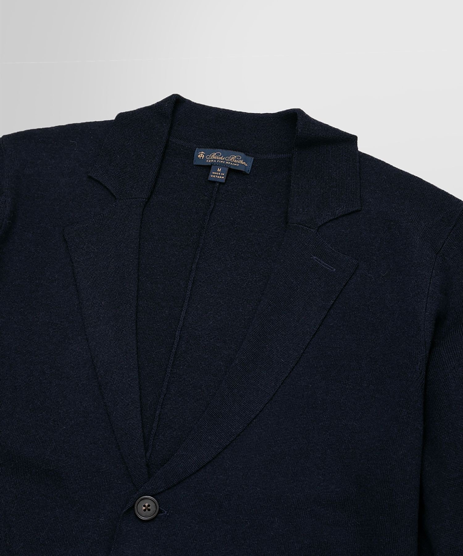 【SALE／45%OFF】BROOKS BROTHERS メリノウ-ル セータージャケット ブルックス ブラザーズ トップス ニット ネイビー【送料無料】