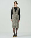 【SALE/50%OFF】GRACE CONTINENTAL キカジャガードラメドレス グレースコンチネンタル ワンピース・ドレス ワンピース ゴールド ピンク【送料無料】
