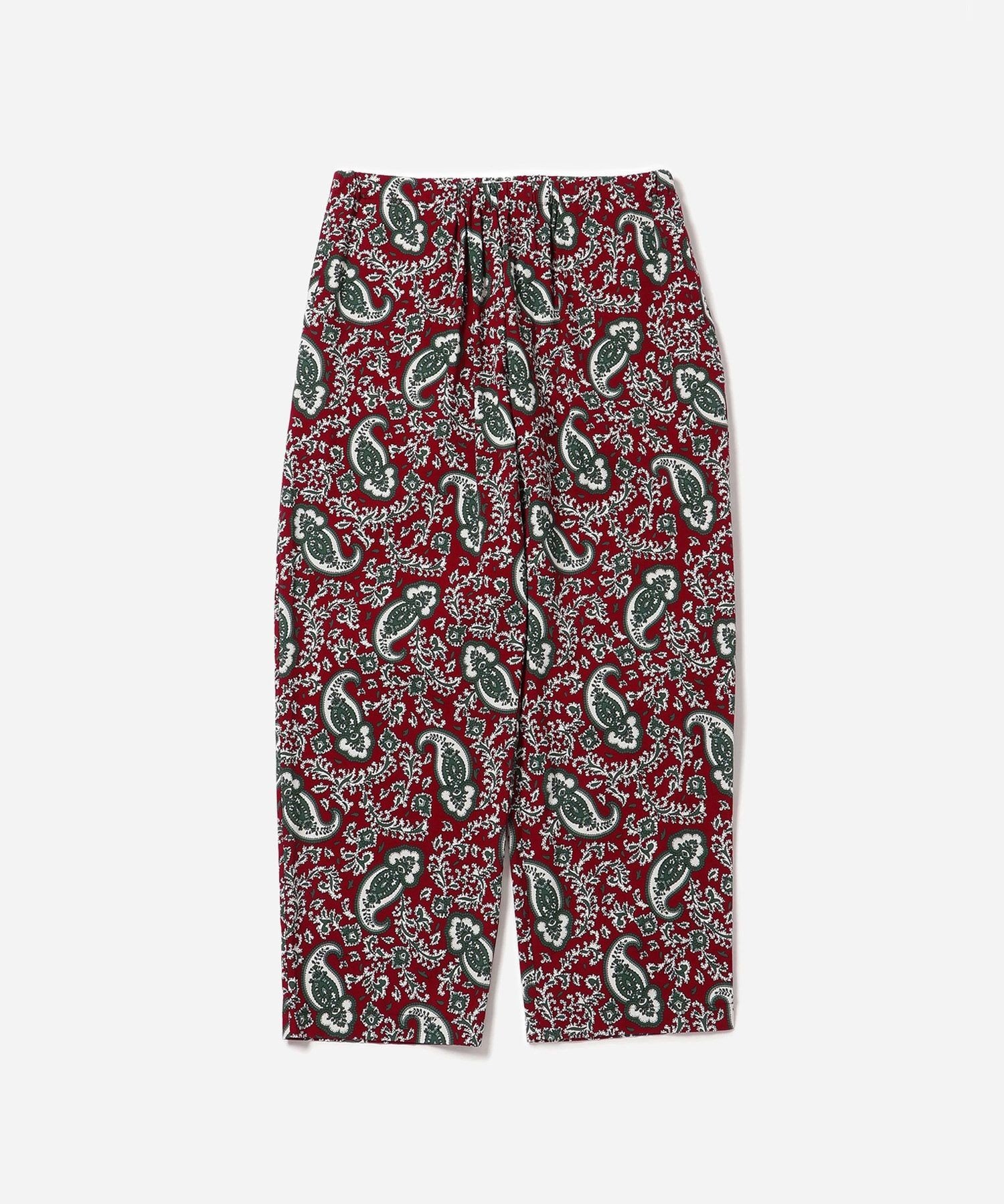 【SALE／40%OFF】Saturdays NYC Tony Paisley Pants サタデーズ　ニューヨークシティ パンツ その他のパンツ グリーン レッド【送料無料】