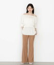 PROPORTION BODY DRESSING 《EDIT COLOGNE》コーデュロイフレアパンツ プロポーションボディドレッシング パンツ その他のパンツ...