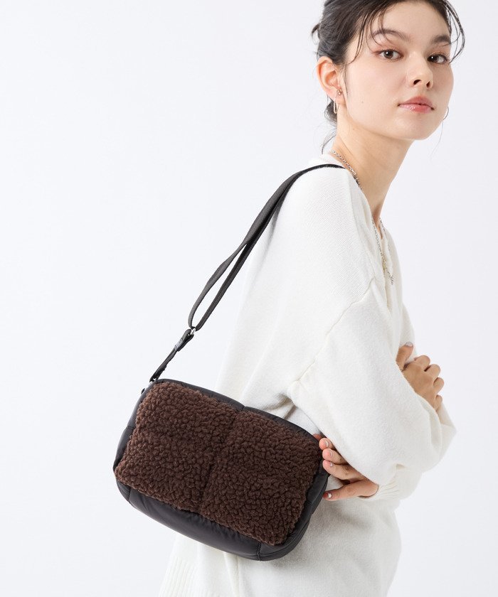 【公式】レスポートサック ショルダーバッグ 3976HD85 LeSportsac レスポートサック バッグ ショルダーバッグ ブラウン