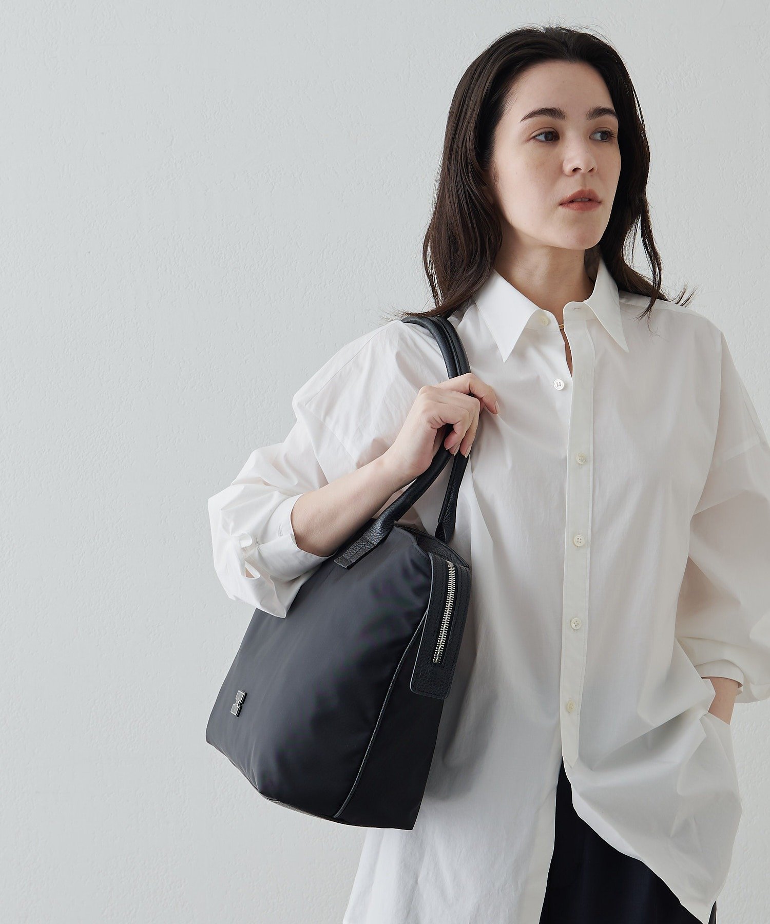 IACUCCI アーゴ TOTE NYLON/CERVO イアクッチ バッグ トートバッグ ブラック