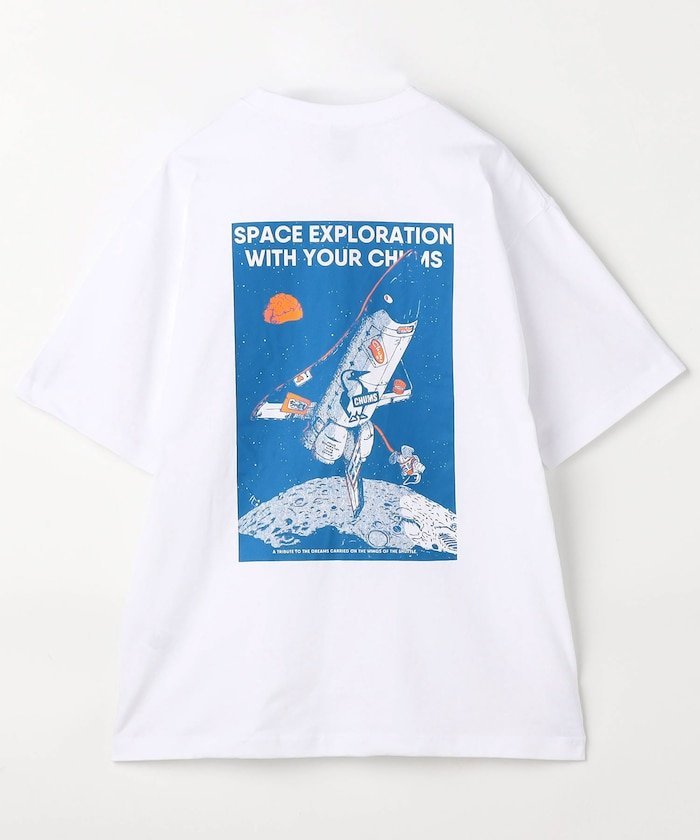 CHUMS 限定展開 スペースブービースペースシップポケットTシャツ フリークスストア...