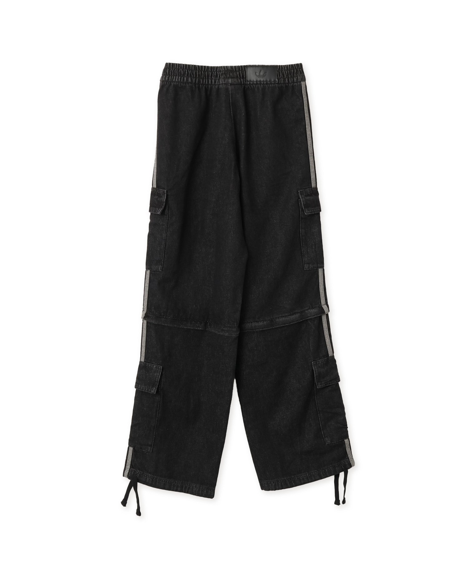 adidas MID RISE 2-IN-1 DENIM PANT トゥルーブラックデニム アトモス パンツ その他のパンツ ブラック