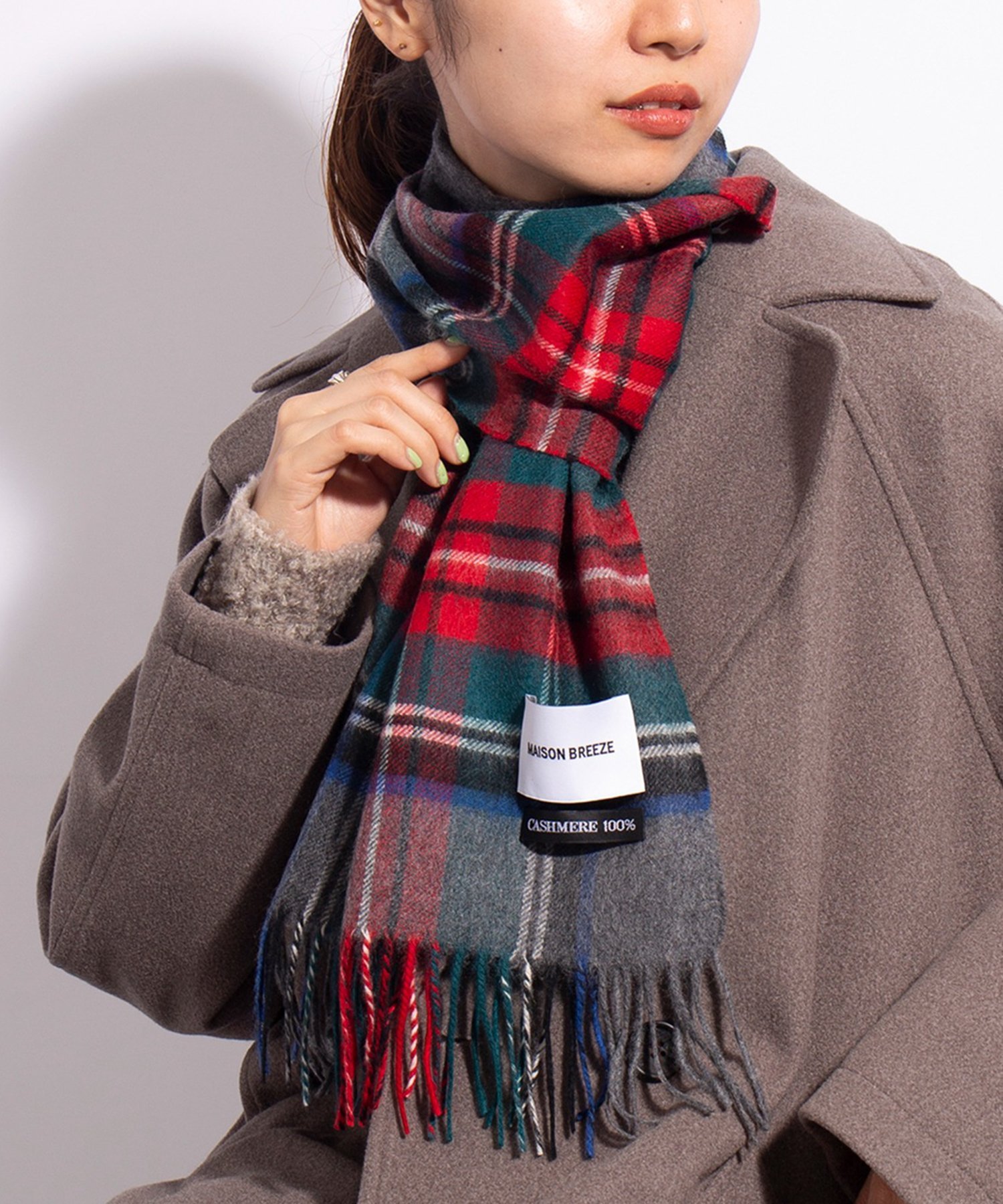 【SALE/32%OFF】SETUP7 SETUP7/ピュアカシミヤ100% マフラー30cm*190cm KZCH30 プレゼント セットアップセブン ファッ...