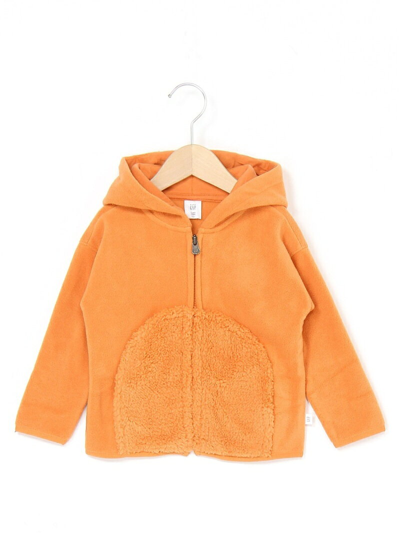 【SALE／83%OFF】GAP (K)3Dアニマルフリース フルジップパーカー (幼児) ギャップ トップス パーカー・フーディー レッド オレンジ ブラック