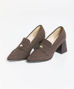 【SALE/70%OFF】Noela コインポイントローファー ノエラ シューズ・靴 ローファー ブラック ベージュ ブラウン【送料無料】