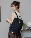 【SALE/29%OFF】aroco ナイロン多機能リュック ヴィータフェリーチェ バッグ リュック・バックパック ブラック ベージュ ホワイト【送料無料】