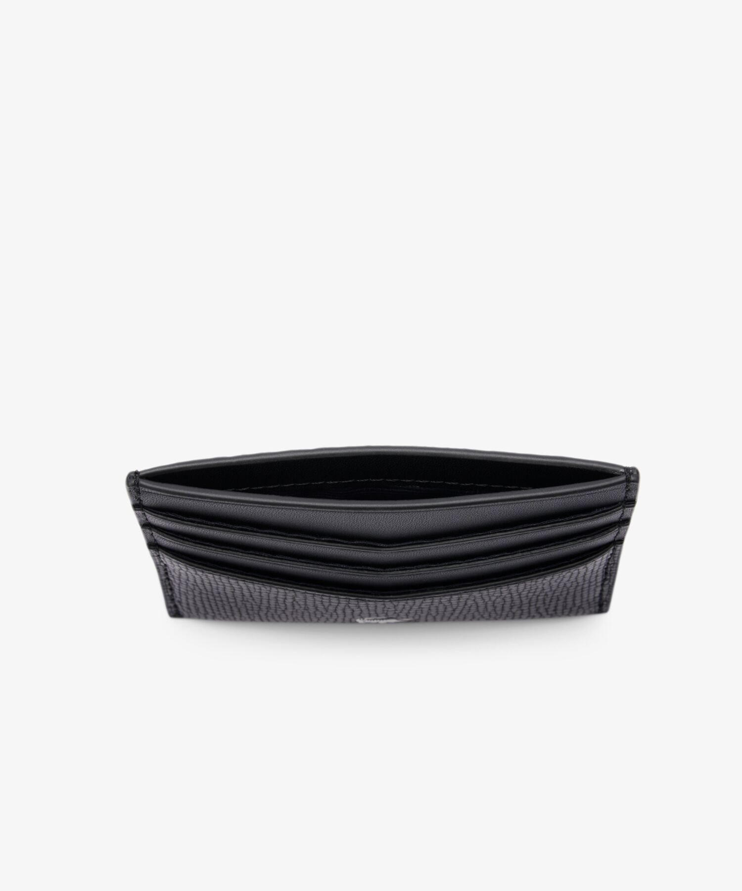 LACOSTE オシアン レザー名刺入れ ラコステ 財布・ポーチ・ケース 名刺入れ・カードケース ブラック【送料無料】