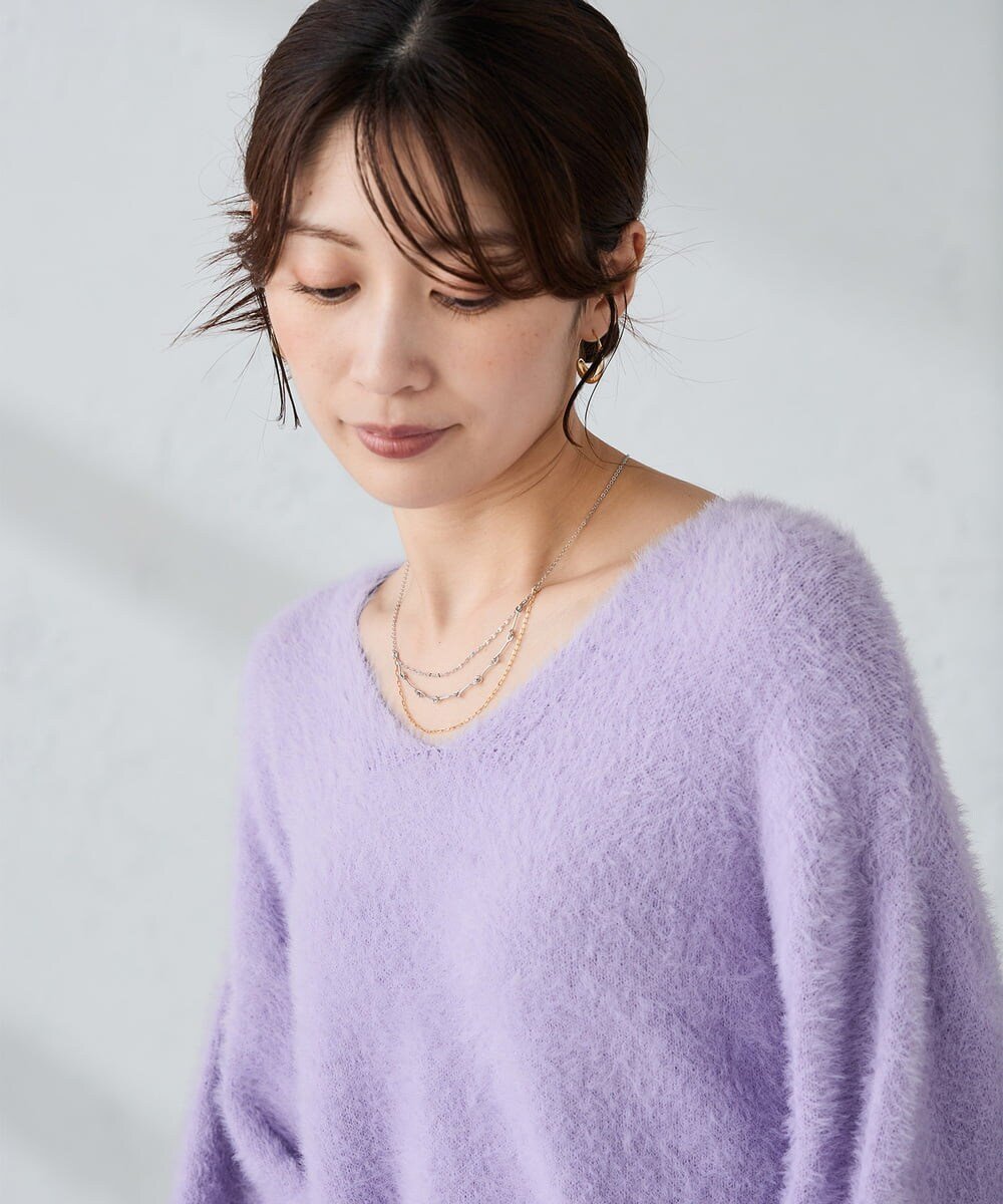 【SALE／20%OFF】a.v.v アソートチェーンネックレス/シルバー アー・ヴェ・ヴェ アクセサリー・腕時計 ネックレス シルバー