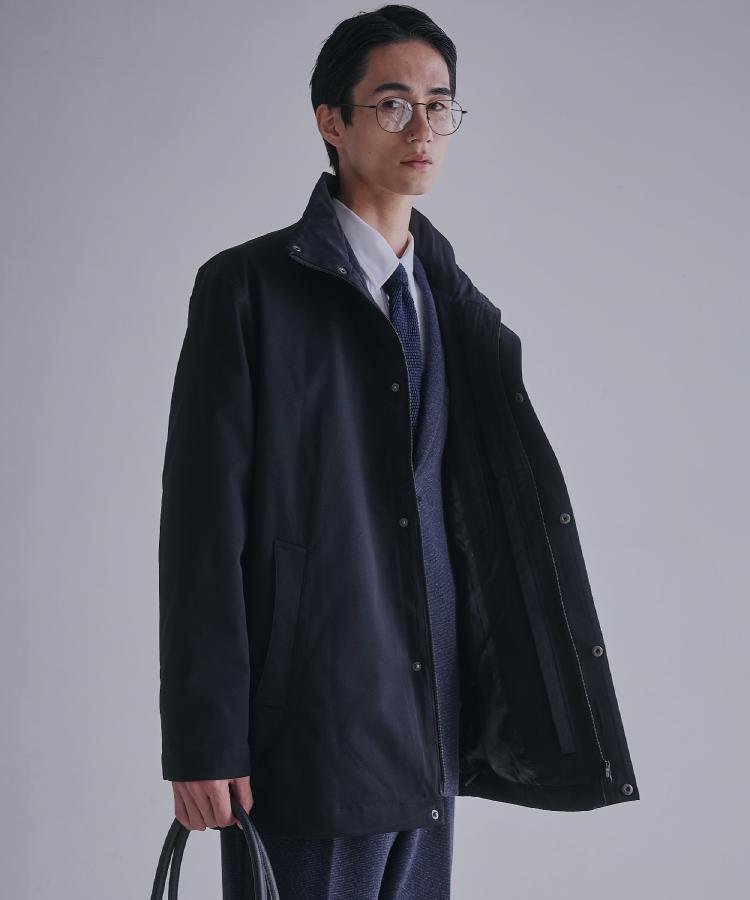 【SALE／20%OFF】THE SHOP TK 【3WAY】中綿ライナー付カルゼコート 洗濯機OK ザ ショップ ティーケー ..