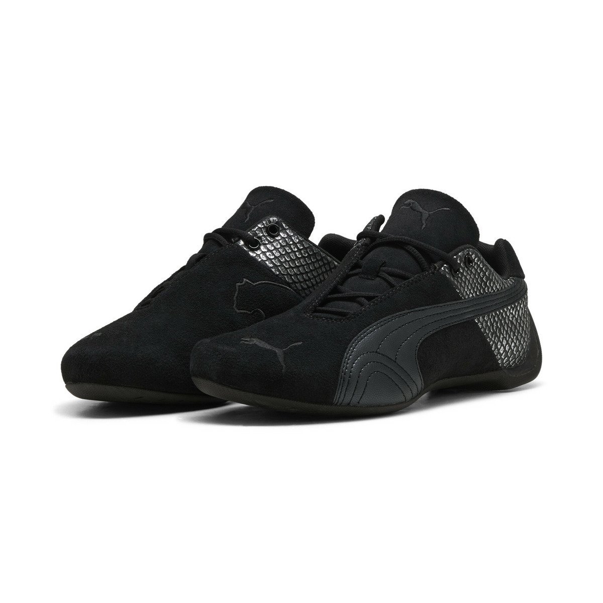 PUMA ユニセックス フューチャーキャット エンボス スニーカー Future Cat Emboss プーマ シューズ・靴 スニーカー ブラック【送料無料】