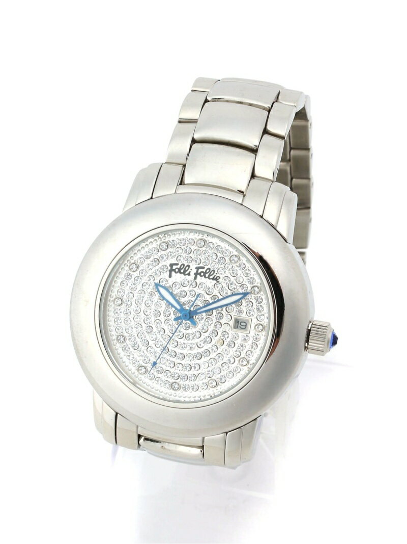 【SALE／70%OFF】Folli Follie (W)URBAN SPIN メタルウォッチ 時計 フォリフォリ アクセサリー・腕時計 腕時計 シルバー【送料無料】のサムネイル