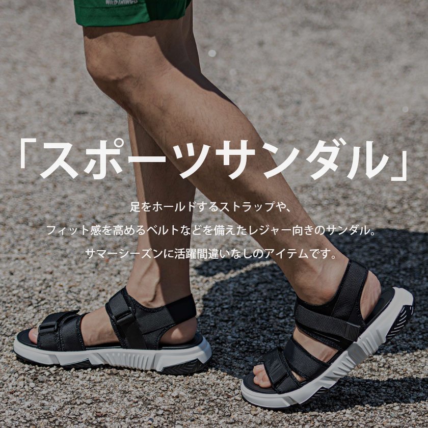 Dedes DEDES ベルトストラップサンダル スポーツサンダル シルバーバレット シューズ・靴 サンダル ブラック【送料無料】