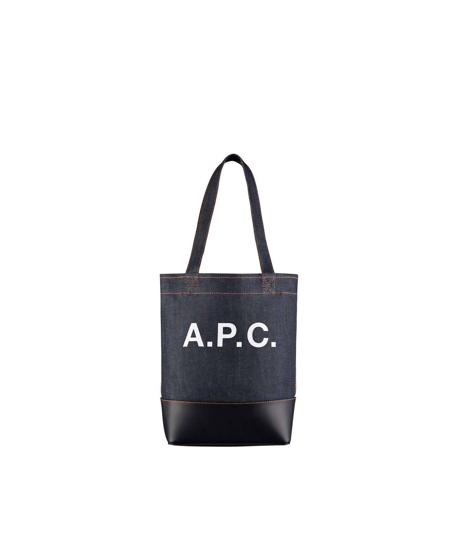 A.P.C. Axel スモールトートバッグ アー・ぺー・セー バッグ トートバッグ ホワイト ブラウン【送料無料】