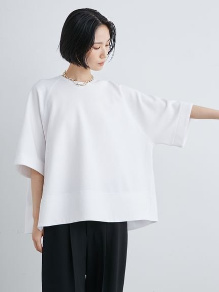 MIESROHE sustainaテントライントップス ミースロエ トップス カットソー・Tシャツ ホワイト ブラック ブラウン【送料無料】