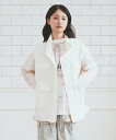【SALE/70%OFF】earth music&ecology ミリタリースタンドカラーベスト アースミュージック&エコロジー トップス ベスト・ジレ ホワイ...
