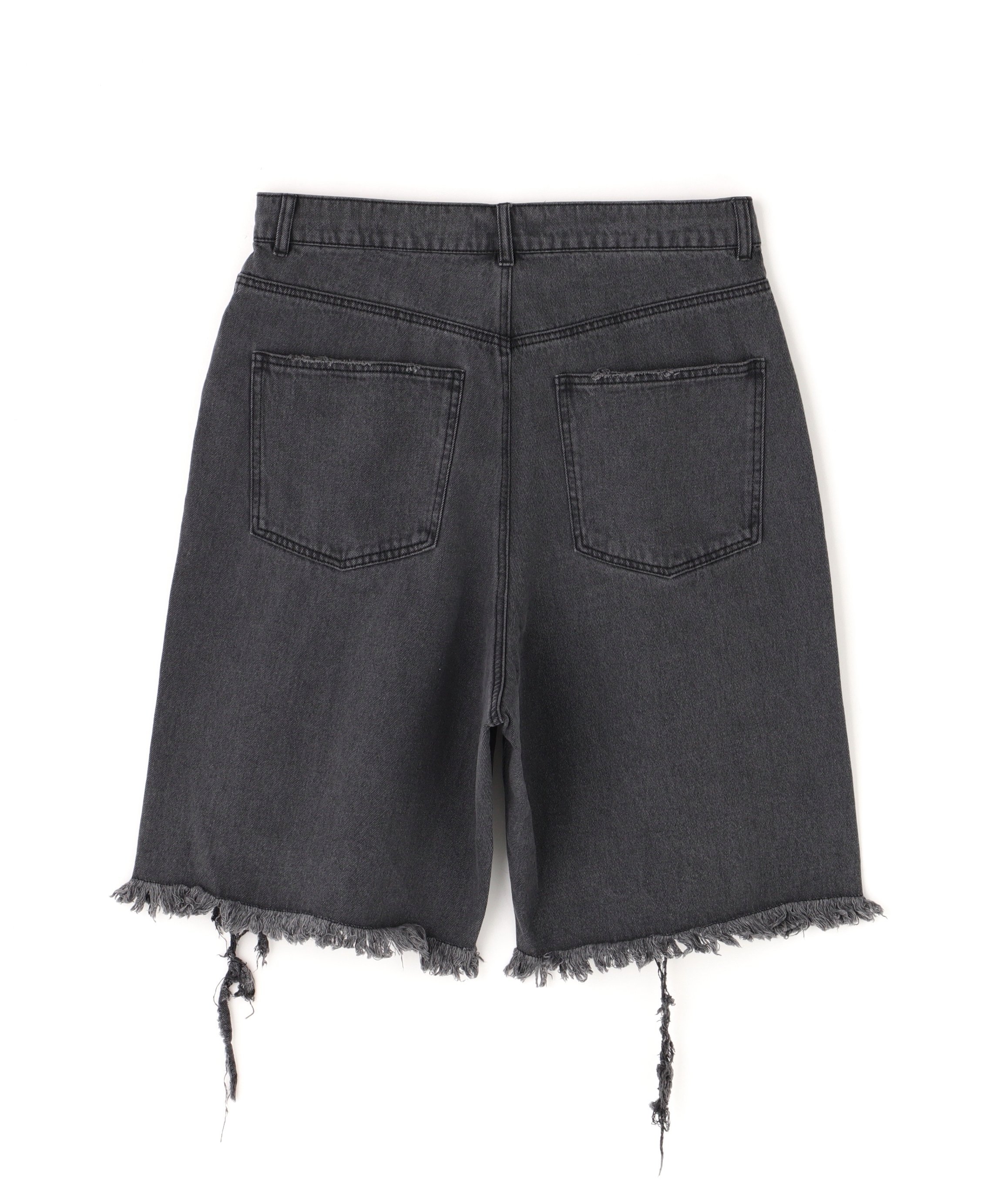 LHP DankeSchon/ダンケシェーン/11oz DAMAGE DENIM SHORTS エルエイチピー パンツ その他のパンツ グレー ブラック