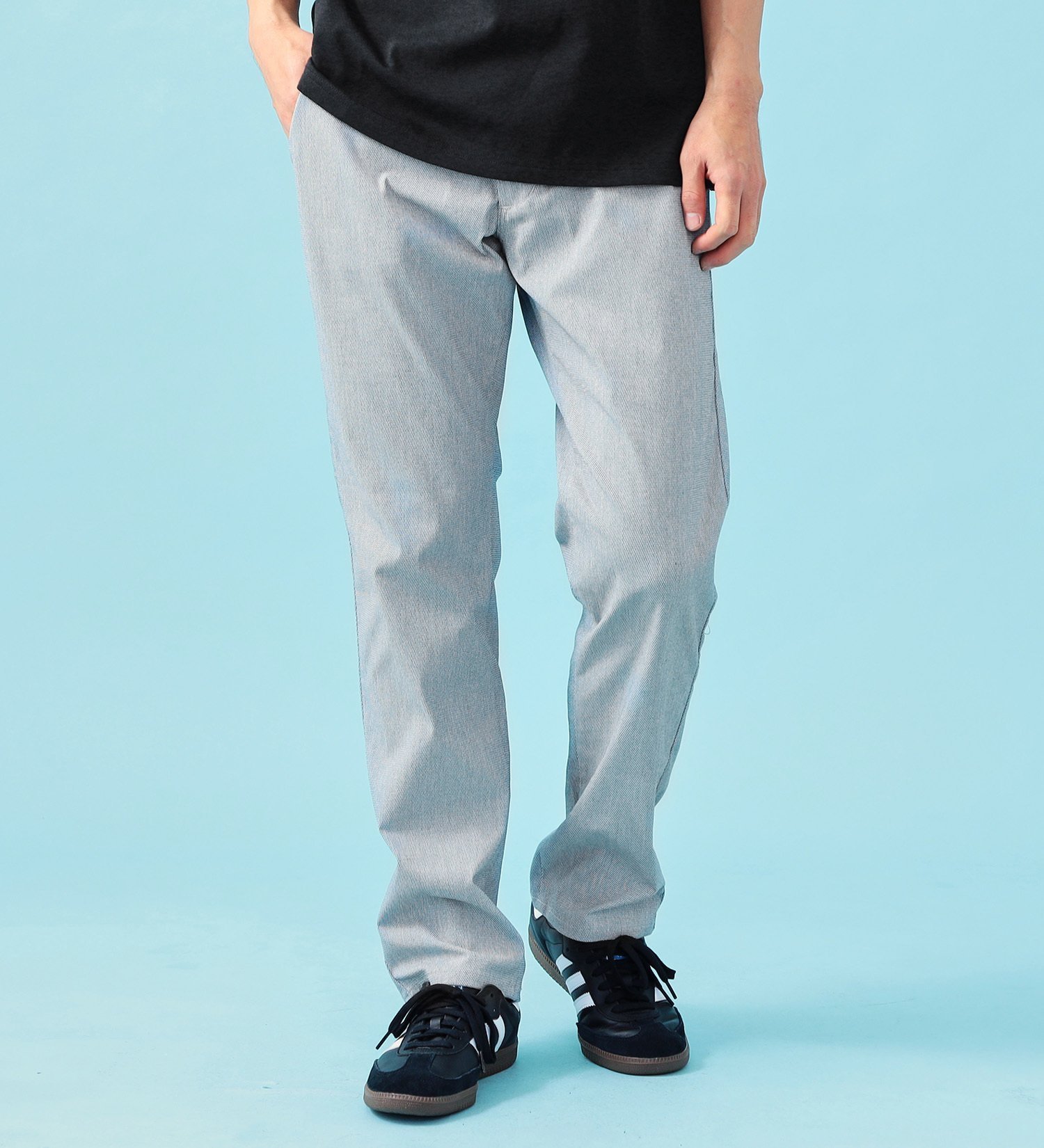 【SALE／10%OFF】EDWIN EDWIN 【夏用】ジャージーズ COOL ストレート チノパンツ ストレッチ 接触冷感 速乾【涼】 エドウインオンラインモール パンツ その他のパンツ グレー ブラック【送料無料】