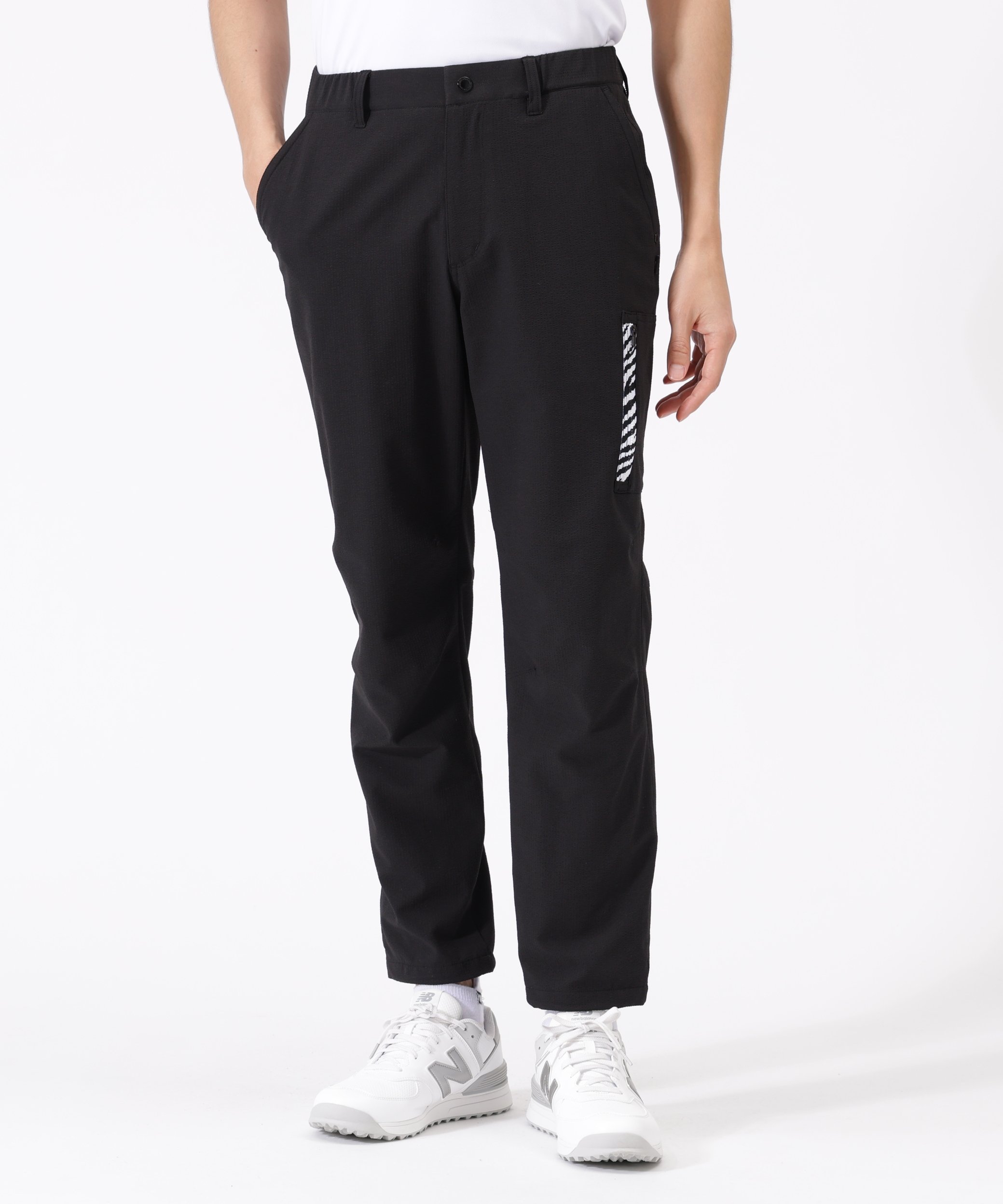 Golf ストレート ロングパンツ (MENS) ニューバランスゴルフ パンツ その他のパンツ ブラック グレー