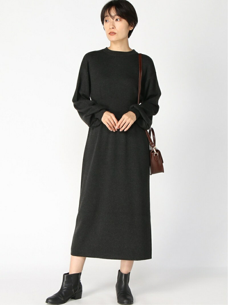 【SALE／29%OFF】LOWRYS FARM 12GニットウエストマークOP ローリーズファーム ワンピース・ドレス その他のワンピース・ドレス グレー パープル ブラウン【送料無料】のサムネイル