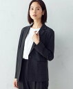 【SALE/50%OFF】COMME CA ISM 【セットアップ対応】 テーラードジャケット コムサイズム スーツ・フォーマル スーツジャケット グレー ブラ...