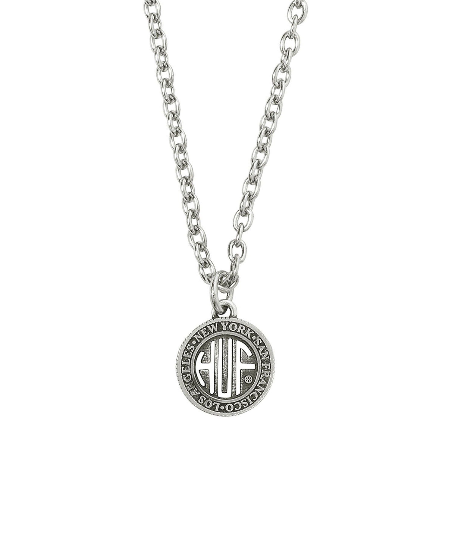 HUF REGIONAL NECKLACE SILVER ハフ アクセサリー・腕時計 ネックレス シルバー【送料無料】