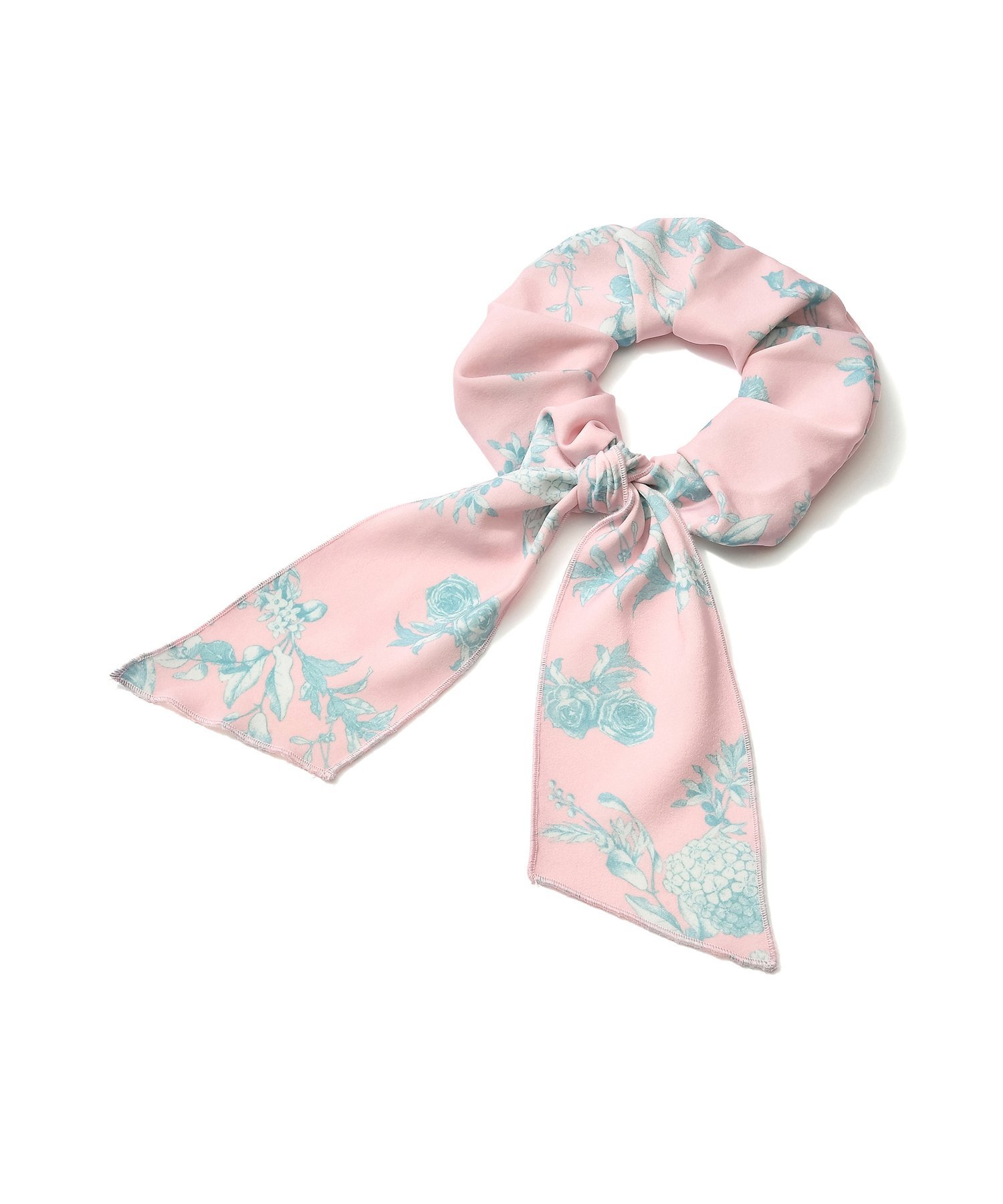 【SALE/49%OFF】Francfranc フラワーバード リボンシュシュ フランフラン ヘアアクセサリー ヘアゴム ピンク