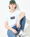 TOMMY HILFIGER TOMMY HILFIGER(トミーヒルフィガー) ラベルプリントTシャツ トミーヒルフィガー トップス カットソー・Tシャツ ホワイト オレンジ【送料無料】