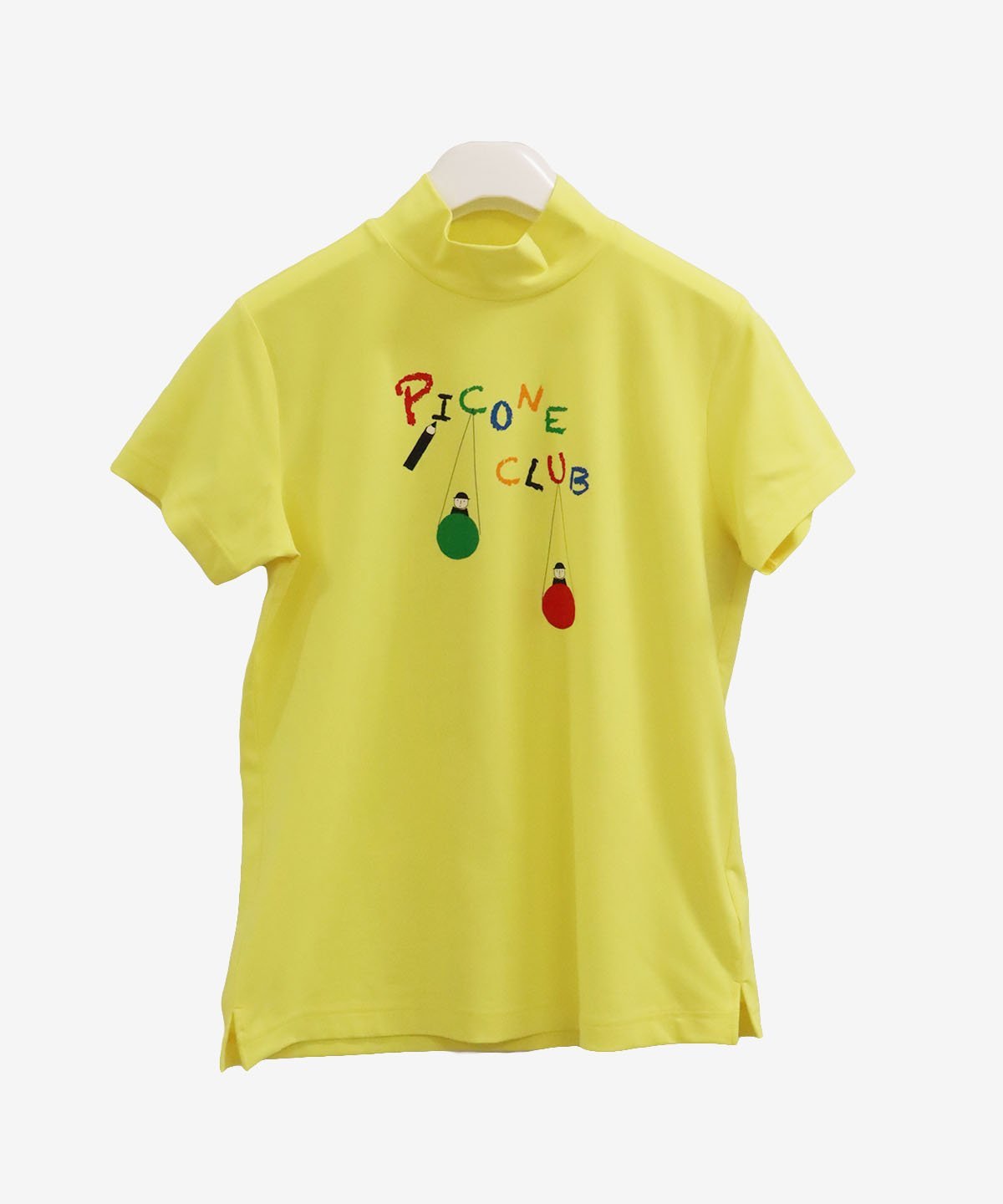 UV速乾半袖プルオーバー ピッコーネクラブ トップス カットソー・Tシャツ レッド イエロー ネイビー ホワイト