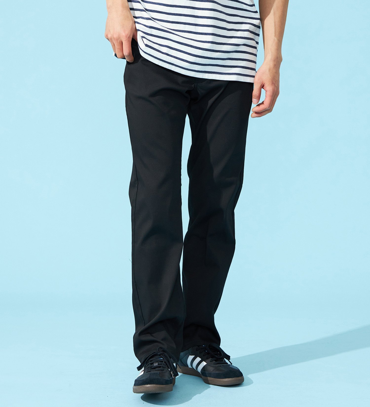 【SALE／10%OFF】EDWIN EDWIN 【WEB限定】【夏用】ハタラクロ メンズ COOL ストレートパンツ ストレッチ ドライタッチ 速乾 【涼】 エドウインオンラインモール パンツ その他のパンツ ブラック【送料無料】