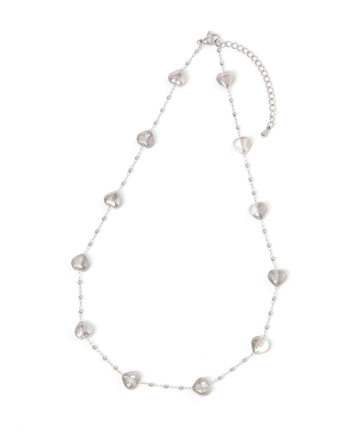 【SALE／20%OFF】LOWRYS FARM ステンレストバシハートネックレス ローリーズファーム アクセサリー・腕時計 ネックレス シルバー