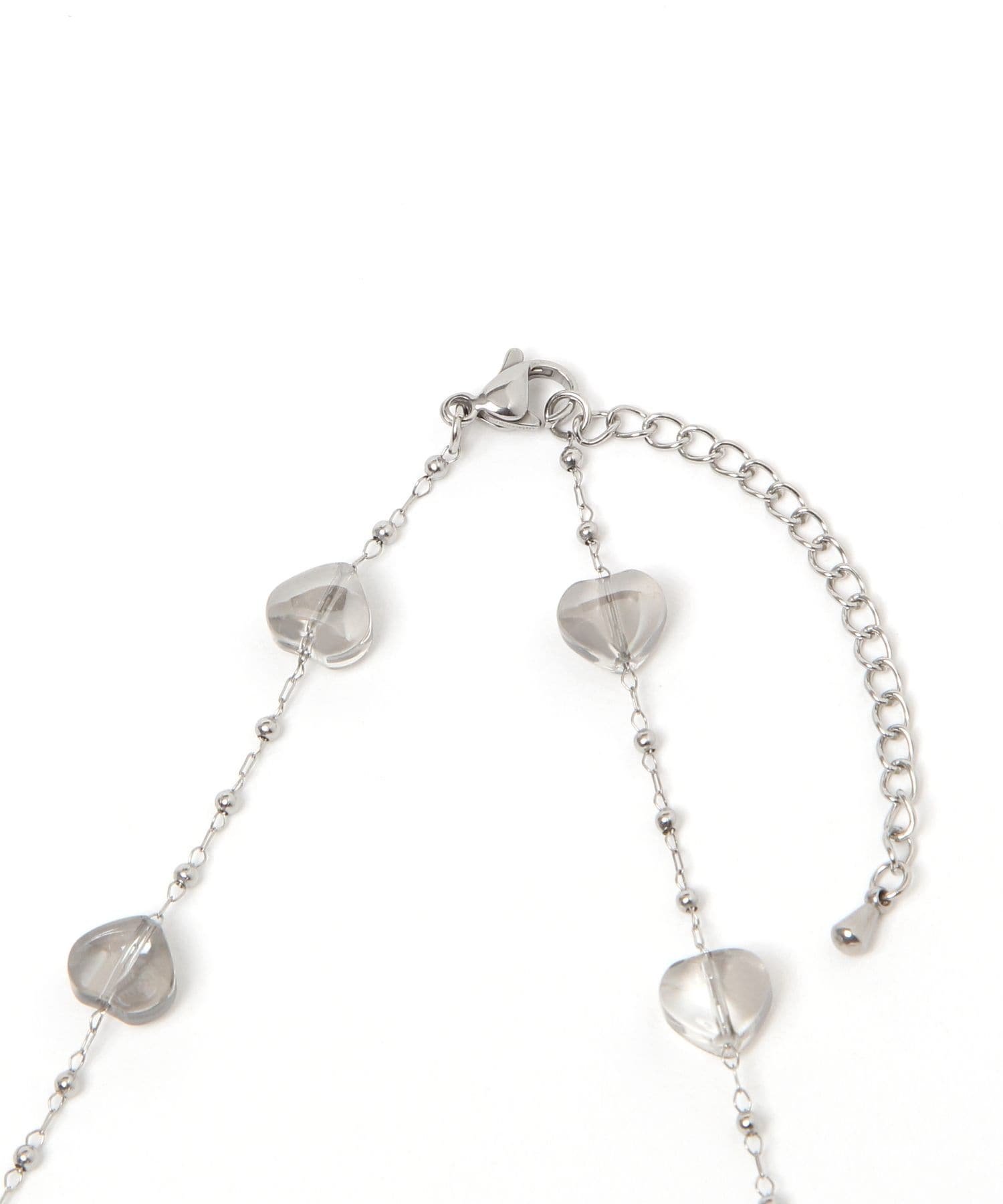【SALE／20%OFF】LOWRYS FARM ステンレストバシハートネックレス ローリーズファーム アクセサリー・腕時計 ネックレス シルバー