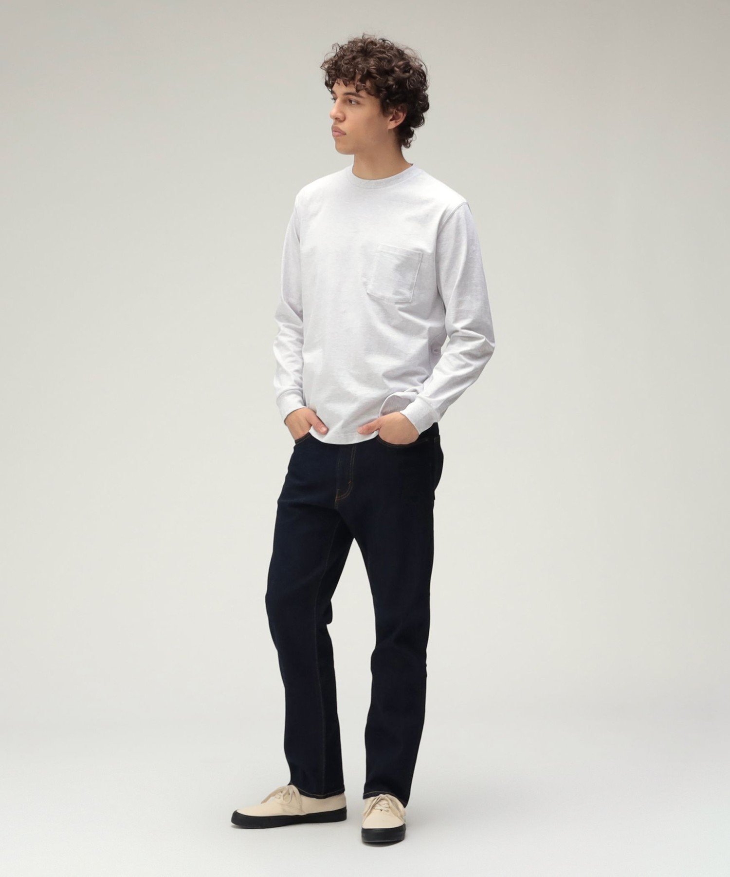 BEAMS PLUS 5 Pocket Denim ビームス メン パンツ ジーンズ・デニムパンツ ブルー ホワイト ネイビー【送料無料】