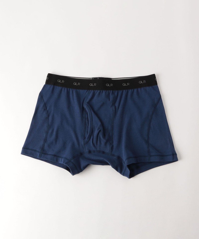 ボクサーパンツ UNITED ARROWS green label relaxing FINE/OGC ソリッド ボクサーパンツ ユナイテッドアローズ グリーンレーベルリラクシング インナー・ルームウェア ボクサーパンツ・トランクス ネイビー ブラック グレー